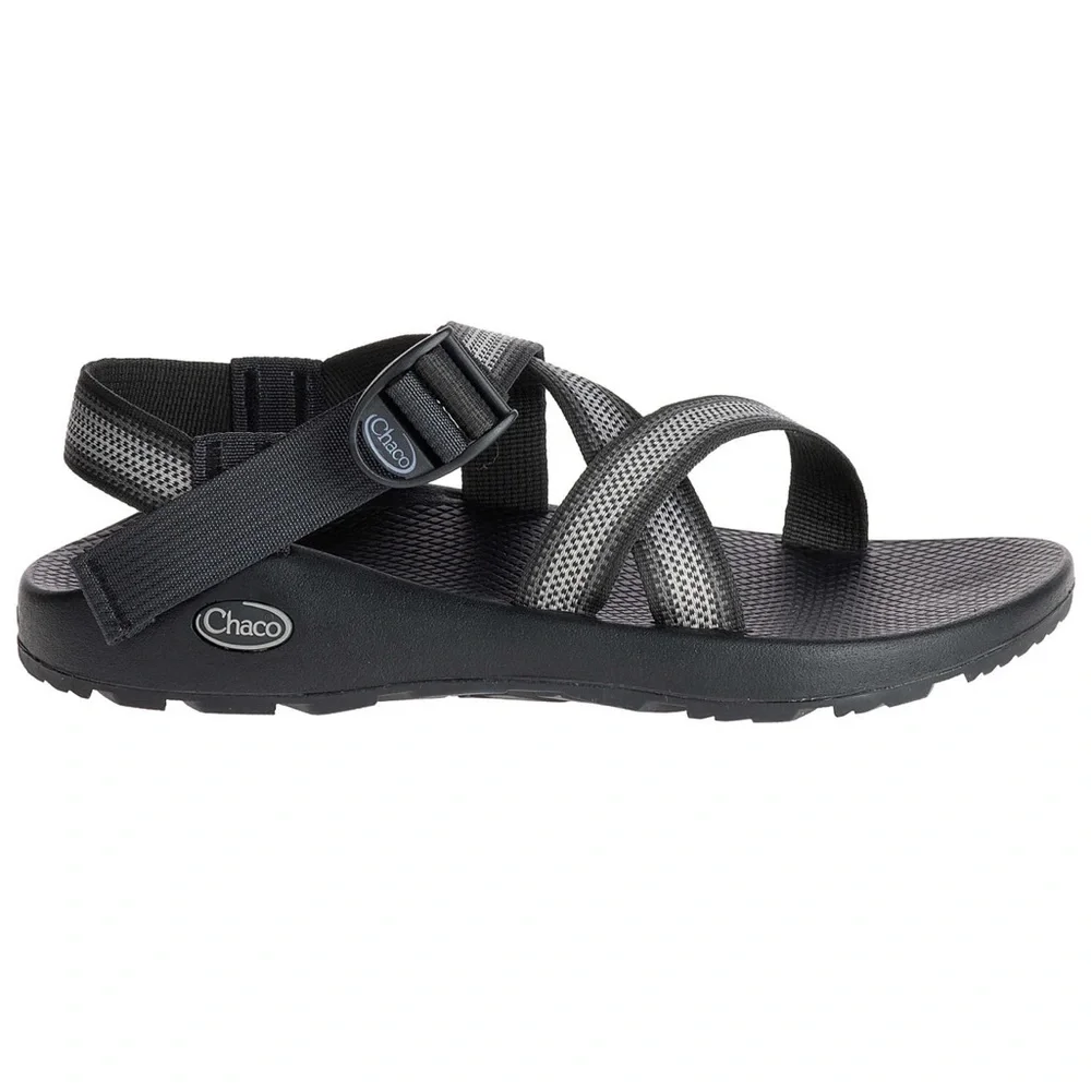 Chaco Men's Gray and Black Sandals - Picture 1 of 6